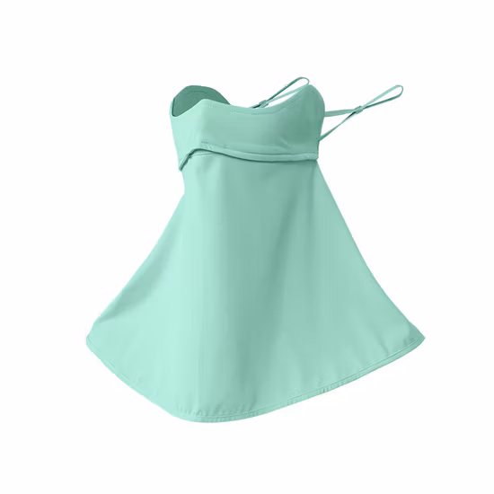 Máscara facial protetora de seda gelada para pescoço